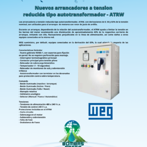 Arrancadores a tensión reducida tipo autotransformador - ATRW