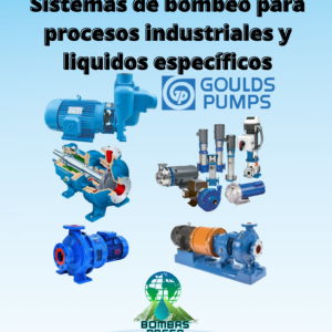 Sistemas de bombeo para procesos industriales y liquidos especificos