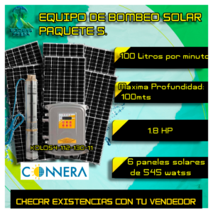 paquete de bombeo solar 5